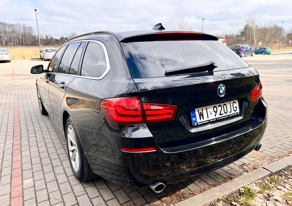 BMW Seria 5 cena 77600 przebieg: 149000, rok produkcji 2013 z Olsztyn małe 211